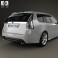 Saab 9-3 Sport Combi 2008 3d model