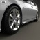 Saab 9-3 Sport Combi 2008 3d model