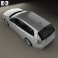 Saab 9-3 Sport Combi 2008 3d model
