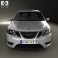 Saab 9-3 Sport Combi 2008 3d model