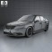 Saab 9-3 Sport Sedan 2008 3d model