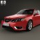 Saab 9-3 Sport Sedan 2008 3d model