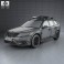 Saab 9-3 X 2009 3d model