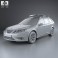Saab 9-3 X 2009 3d model