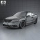 Saab 9-3 convertible 2008 3d model
