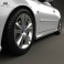 Saab 9-3 convertible 2008 3d model