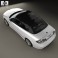 Saab 9-3 convertible 2008 3d model
