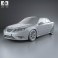 Saab 9-3 convertible 2008 3d model