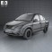 Saipa Tiba 2009 3d model