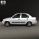 Saipa Tiba 2009 3d model