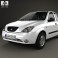 Saipa Tiba 2009 3d model