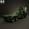 Scania R 480 Military Tractor Truck 2010 3d model