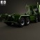 Scania R 480 Military Tractor Truck 2010 3d model