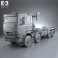 Scania R 480 Military Tractor Truck 2010 3d model