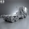 Scania R 480 Military Tractor Truck 2010 3d model