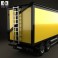 Scania R 730 Box Truck 2010 3d model