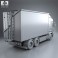 Scania R 730 Box Truck 2010 3d model
