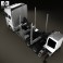 Scania R 730 Timber Truck 2010 3d model