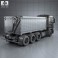 Scania R 730 Tipper Truck 2010 3d model