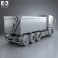 Scania R 730 Tipper Truck 2010 3d model