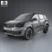 SsangYong Actyon 2014 3d model