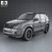 SsangYong Rexton 2001 3d model