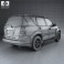 SsangYong Rexton 2001 3d model