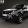 SsangYong Rexton 2001 3d model