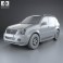 SsangYong Rexton 2001 3d model