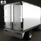 Sterling Acterra Box Truck 2002 3d model