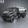 Sterling Acterra Oil Tank Truck 2002 3d model
