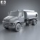 Sterling Acterra Oil Tank Truck 2002 3d model
