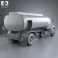 Sterling Acterra Oil Tank Truck 2002 3d model