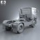 Tata Prima Tractor Racing Truck 2009 3d model