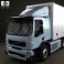 Volvo FE Hybrid Box Truck 2011 3d model