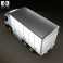Volvo FE Hybrid Box Truck 2011 3d model