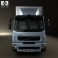 Volvo FE Hybrid Box Truck 2011 3d model