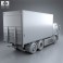 Volvo FE Hybrid Box Truck 2011 3d model