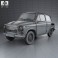 ZAZ 965A Zaporozhets 1962 3d model