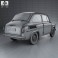ZAZ 965A Zaporozhets 1962 3d model
