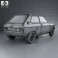 Audi 50 (Typ 86) 1974 3d model