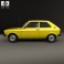 Audi 50 (Typ 86) 1974 3d model