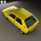 Audi 50 (Typ 86) 1974 3d model