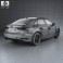 Audi A3 S line sedan 2013 3d model