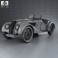 BMW 328 1936 3d model