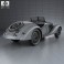 BMW 328 1936 3d model