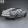 Cadillac CTS-V sedan 2009 3d model