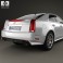 Cadillac CTS-V sedan 2009 3d model