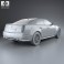 Cadillac CTS-V sedan 2009 3d model
