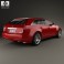 Cadillac CTS sport wagon 2009 3d model